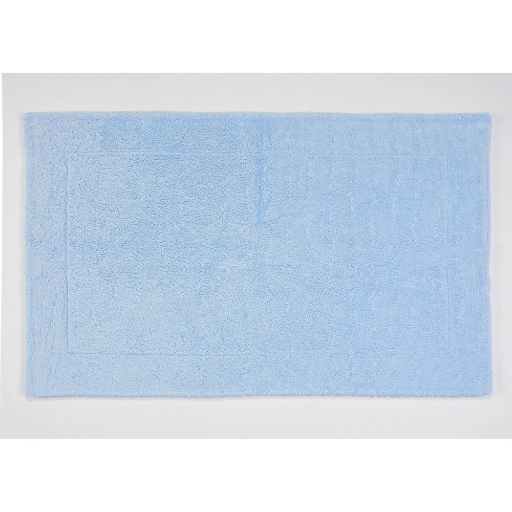 Double Bath Mat 330 by Designer Abyss & Habidecor in Powder Blue